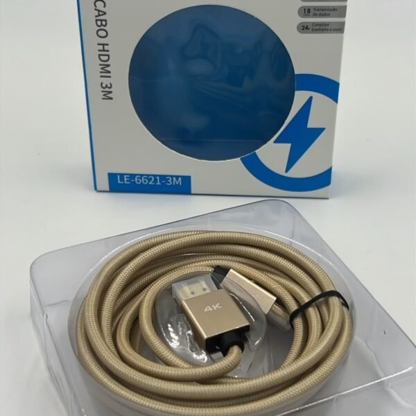 Cabo HDMI LE-6621 3M