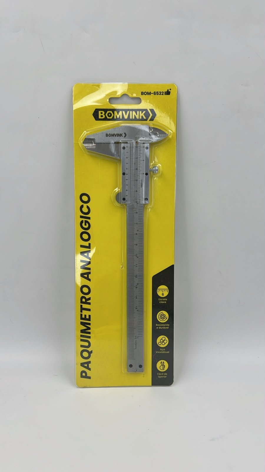 Paquímetro analógico BOM-6532