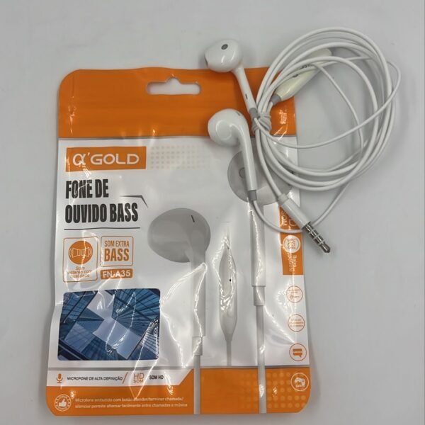 Fone A'GOLD Saquinho FN-A35