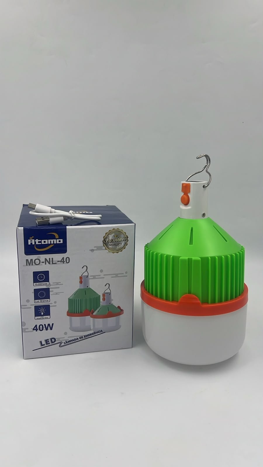 Lâmpada recarregável MO-NL-40