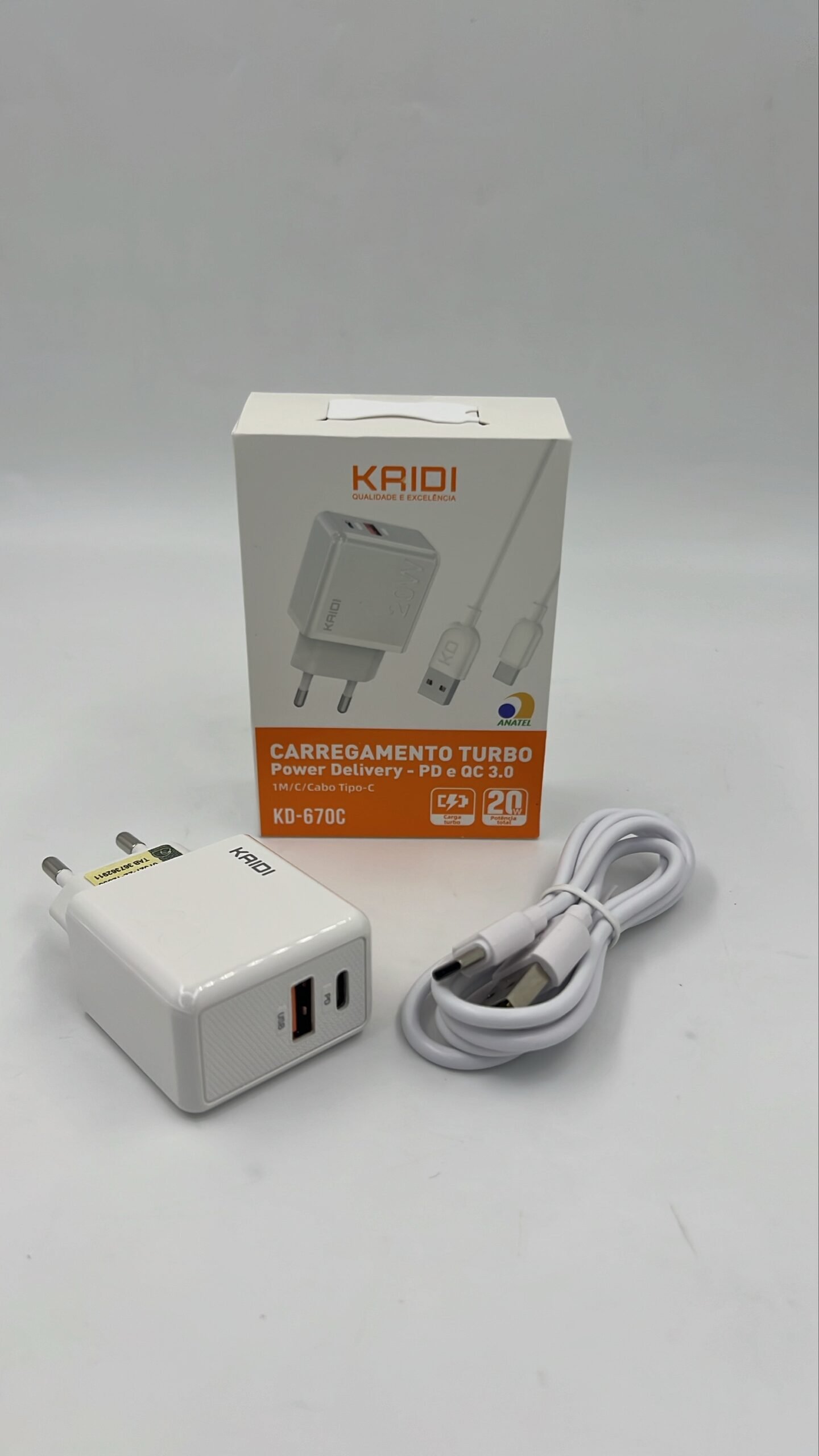 Carregador Kaidi KD-670C