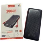 Power bank ESPADA 20000mAh BTE-83 - Imagem 2