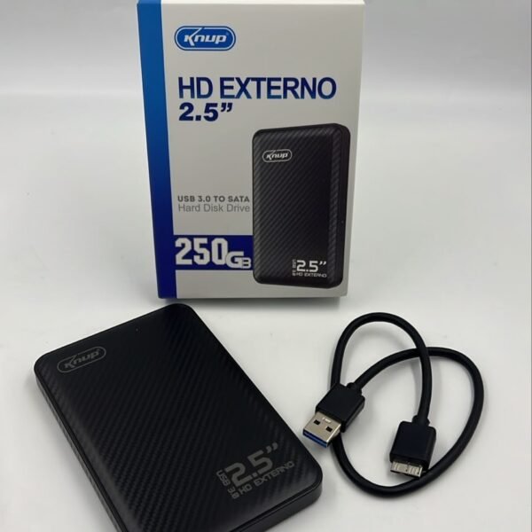 HD Externo 2.5” 250GB KP-HD808