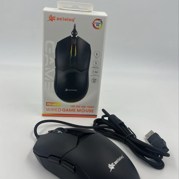 Mouse Game com fio USB PEI-ME07