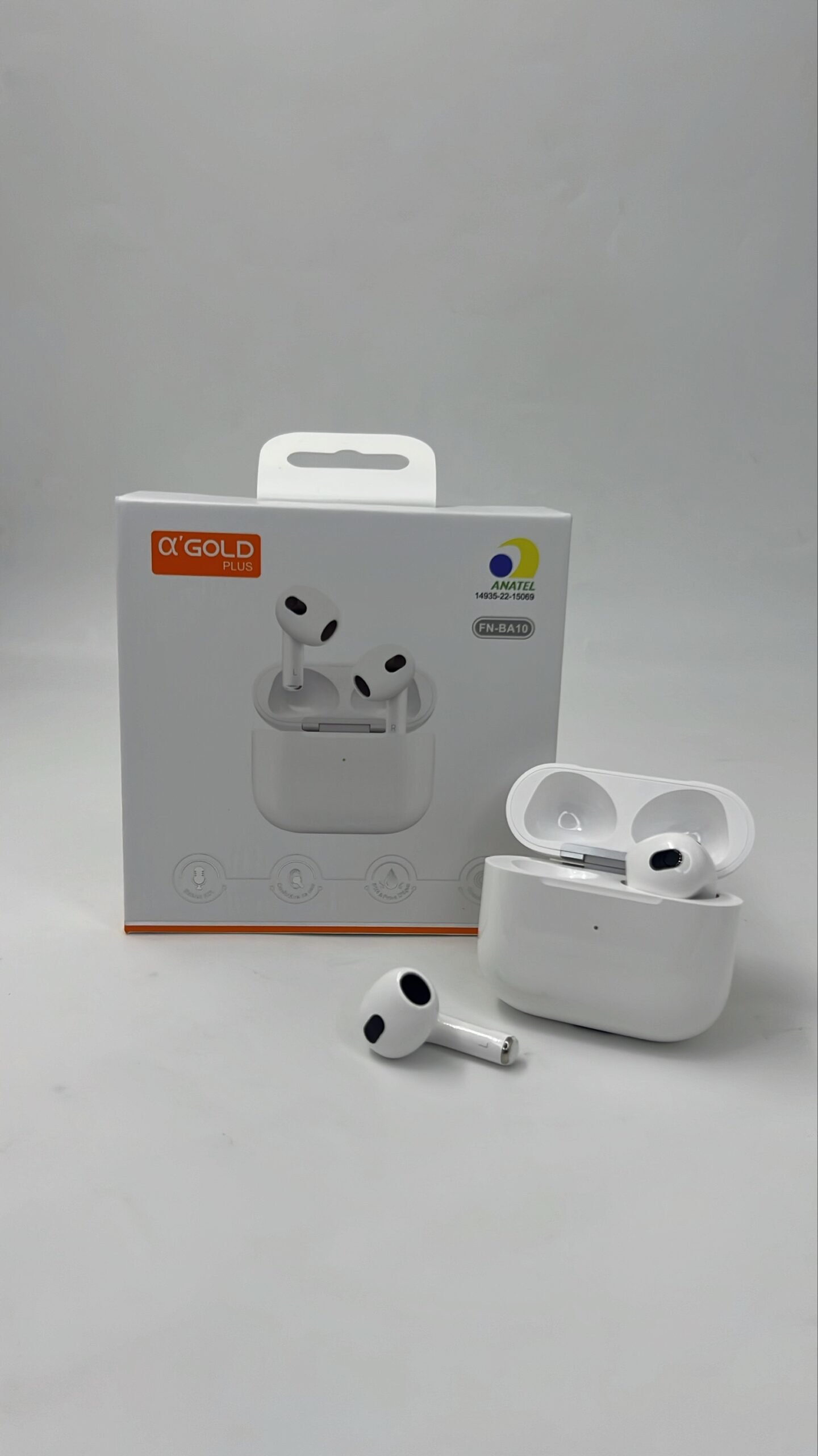 Fone sem fio A’gold FN-BA10
