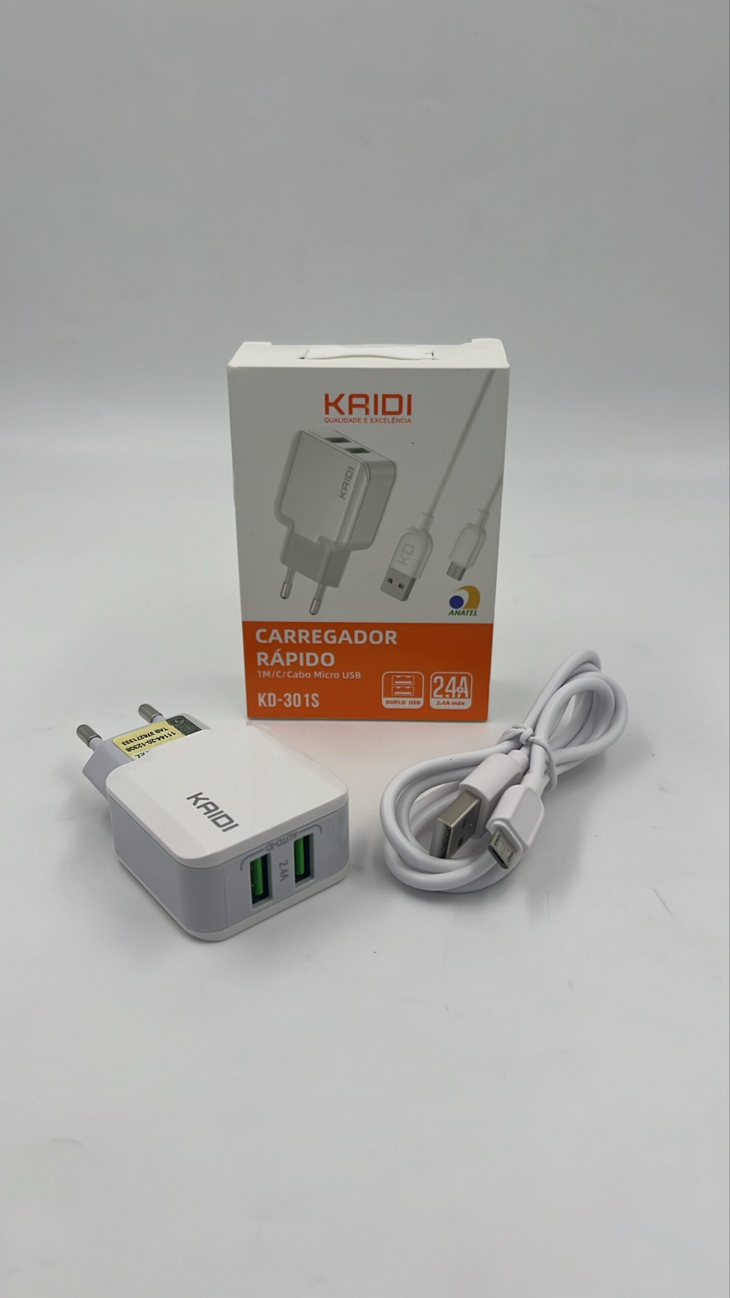 Carregador kaidi KD-301S