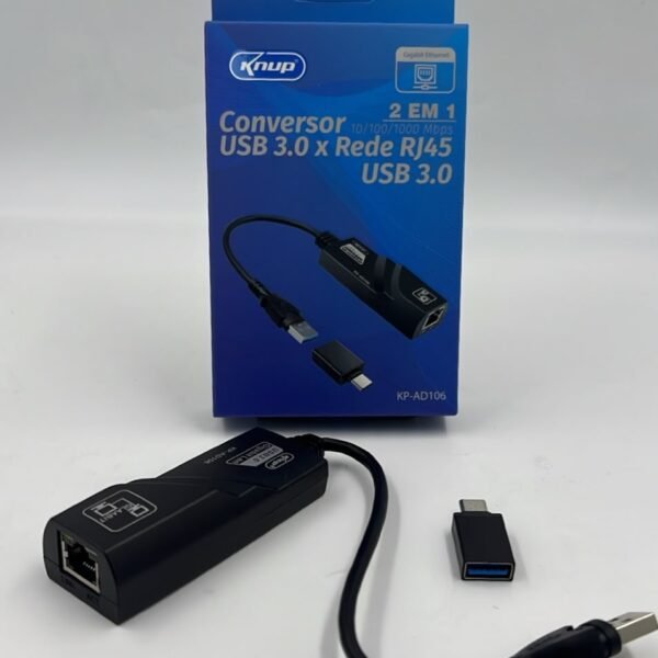 Conversor USB 3.0Xrede RJ45 KP-AD106