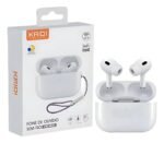 Fone De Ouvido Kaidi Original Academia Corrida Sem Fio Branc BrancoKNC-5603