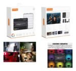 Luz De Preenchimento Rgb Portatil Para Câmera Tablet Celular 127/220v Preto Branco-frio