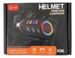 Fone de capacete com microfone k06