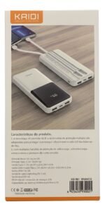 Powerbank Kaidi 1000mah Kd-961 - Imagem 2