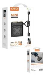Mini Power Bank 10000mah Turbo Kaidi Portátil KD-991 - Imagem 2