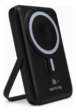 Power Bank Indução 2 Em 1 C/cabos V8,tipo-c,lightning Usb com suporte - Imagem 3