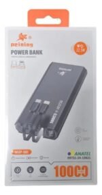 Power Bank Carregador Portátil 10000mah Peining Turbo Preto