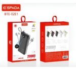 Powerbank 20000 Mah Carregador Portátil Original Gold Espada BTE-02E1 - Imagem 3