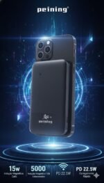 Carregador Portátil Magnético Peining 5000mah Power Bank - Imagem 2